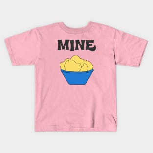 Mine Bowl Of Potato Chips Kids T-Shirt